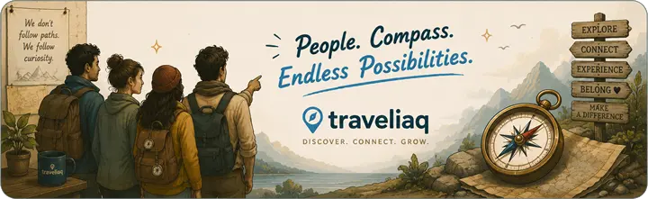 Would a traveler sometimes learn more from watching than from asking?